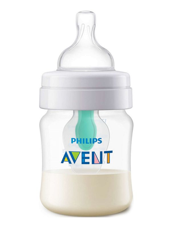 Бутылочка Philips Avent серии Anti-colic с клапаном Airfree , SCF810/14 (0 мес+), 125 мл