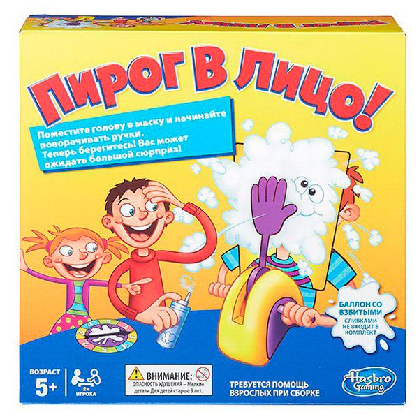 Hasbro Other Games B7063 Настольная игра Пирог в лицо